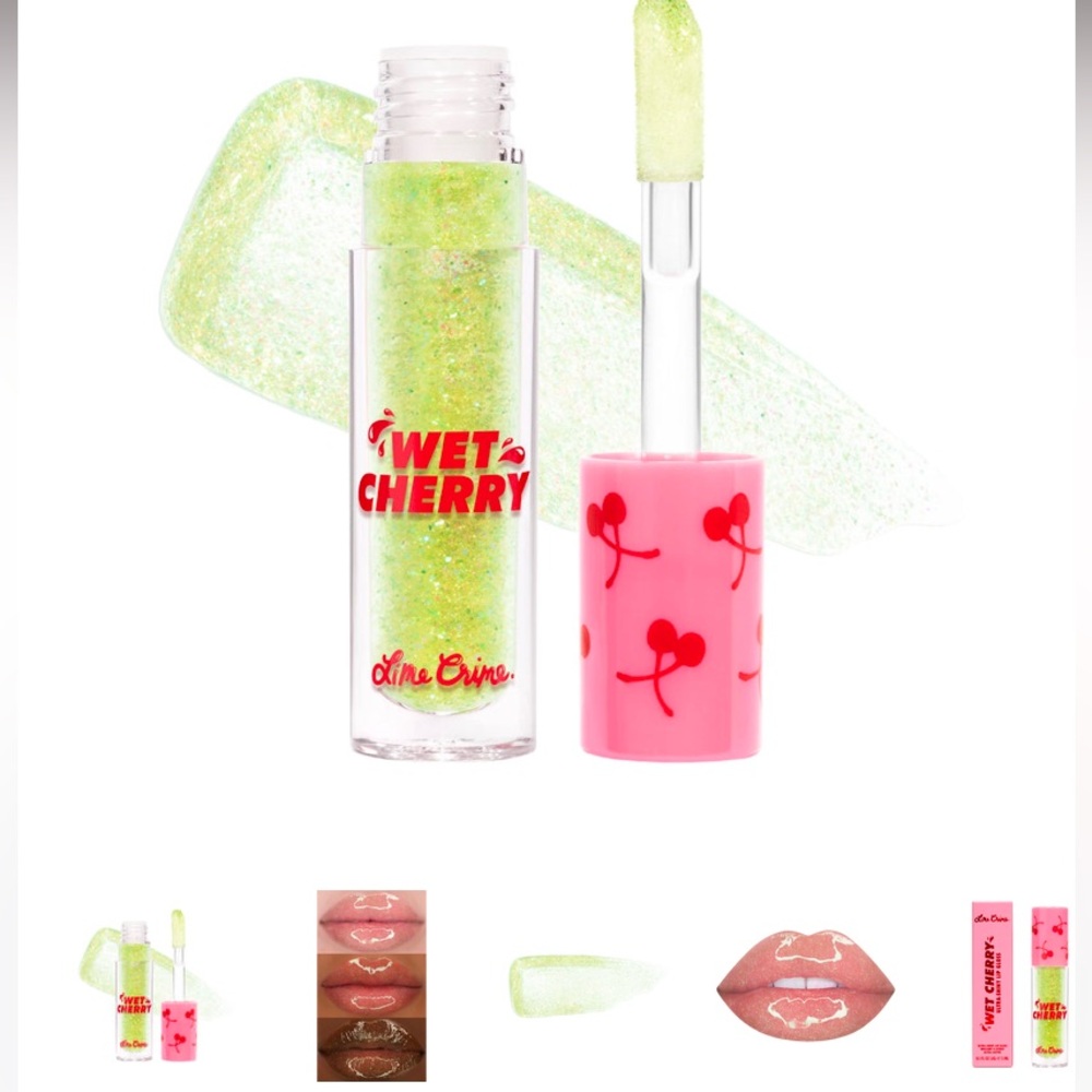 Lime crime wet cherry gloss *NIB*